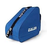 EALER Heavy-Duty Ice Hockey Skate Carry Bag, Adjustable Shoulder Strap-Blue