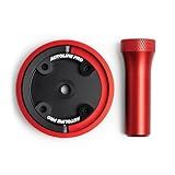 AutoLine Pro Universal Gas Cap Adapter For Easy EVAP Leak Testing - Includes Fuel Flap Bypass Opener Cylinder - For Automotive Smoke Machine Leak Detector