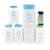 EcoOne Hot Tub Chemical Maintenance & Supply Kit | Spa Shock, Conditioner & Purification Kit | Contains Oneshock Chlorine Granular, SPA Monthly Conditioner & Filter Cleanser | 3 Month Supply