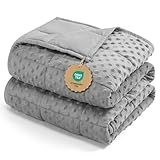 Kivik 15lbs Weighted Blanket for Adults, 60"x80" Queen Size Heavy Blankets