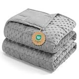 Kivik 15lbs Weighted Blanket for Adults, 60"x80" Queen Size Heavy Blankets