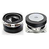 RAMWAY Mini Full Range Audio Speaker 4 Ohm 3W 45mm Size, Full Range Woofer for Audio, ESP32, Bluetooth Replacement & Demo Kits DIY (2-Packs)