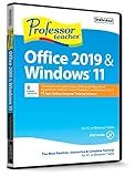Professor Teaches Office 2019 & Windows 11 Computer Training - Software for Microsoft Office & Windows 11 Includes Interactive Training for Word, Excel, PowerPoint, Outlook, Windows 11, & More – CD