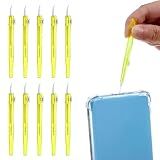 10 Pcs Phone Charge Port Cleaning Tool Kit Anti-Clogging Mini Brushes Cleaner Charging Port Cleaner Dual Side Multifunction Tools for Phone Camera Lens Speaker and Receiver