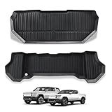 BestEvMod Compatible with Rivian R1T R1S All-Weather Front Trunk Mat TPE Material Rubber Cargo Liner Rivian R1T R1S 2022 2023 2024 Accessories (Upper + Lower Layer)