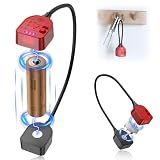 JJC Magnetic Battery Tester for AA AAA LR44 LR41 LR43 CR2032 CR2025 CR1632 CR2450 CR1616 18650 14500 16340 C D, Universal Battery Checker for 1.5V 3V and 3.7V Button Cell Batteries Household Batteries