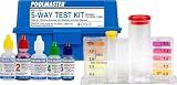 Poolmaster 5-Way Pool & Spa Water Test Kit with Liquid Reagents