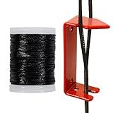 Luoyer Archery Bowstring Separator and Bowstring Serving Thread Set Peep Sight Installer String Splitter Tool Archery Maintenance Accessories for Compound Bow Recurve Bow