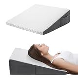 Cozymaker 7.5-inch Bed Wedge Pillow for Sleeping Back Support Pain Relief