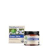 Motherlove Green Salve (1 oz) Family-Friendly Outdoor Adventure Ointment to Soothe Skin - USDA Organic
