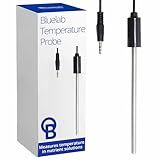 Bluelab PROBTEMP Temperature Probe in Water, Replacement for ATC Adjustments (used with Bluelab Controllers), No Calibration, Tool for Hydroponic System and Indoor Plant Grow