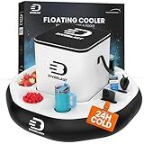 DIVEBLAST Floating Cooler for Pool, Lake, River & Kayak - Holds Up to 24 Cans with Ice - Leakproof Insulated Cooler for River Floating