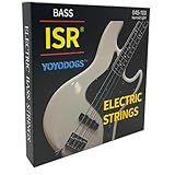 YOYODOGS Nickel Wound Bass Guitar 4 Strings Electric Bass String Replacement Set Instrument Accessories,Regular Light,Medium Gauge,Easy To Press For Novices,Essential for a Bassist
