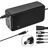 42V 2A Charger,for 36V Ebike Battery with 6 Plugs,Efficient Fast Charging, Multiple Safety Protection, Electric Bike Charger for Razor, Jetson, Voyage, Gotrax,for Electric Motorcycles, Ebike