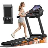 18% Treadmills for Home, Foldable Incline Treadmill with Handle