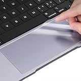 [2PCS] MacBook Air 15 inch M4 M3 Trackpad Protector Cover Skin for 2025 2024 2023 MacBook Air 15.3" M4 A3241 M3 A3114 M2 A2941 Anti-Scratch Waterproof Touch Pad Cover Protector Skin Accessories, Clear