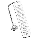 Retirement Gifts for Woman Men, Bookmark Farewell Gifts for Coworkers Women