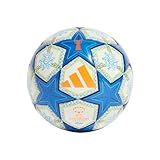 adidas Unisex-Adult Womens UCL Mini Soccer Ball,White/Orange/Night Sky/Pantone,1