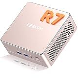 GEEKOM A5 Mini PC (2025) with AMD Ryzen 7 5825U, 16GB RAM, 512GB NVMe SSD, 2.5" SATA HDD, Radeon Vega 8 Graphics, Windows 11 Pro, 8K Quad Display, Dual HDMI, 6 X USB, SD 4.0 Slot, VESA/Home/Office