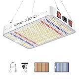 KingLED 2025 KP1000 LED Grow Lights with Yield LEDs 2x2ft Coverage Full Spectrum Grow Lights for Indoor Hydroponic Plants Greenhouse Growing Lamps Veg Bloom Daul Mode