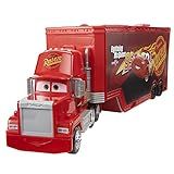 Mattel Disney and Pixar Cars Transforming Mack Playset, 2-in-1 Toy Truck & Tune-Up Station with Launcher, Lift & More, Movie-Inspired Graphics, Gift for Kids Ages 4 Years Old & Up