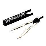 Airgoesin ECG EKG EMI Black Calipers Ruler Drafting Electrocardiogram Divider
