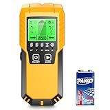 Stud Finder Wall Scanner Detector - 5 in 1 Electronic Wall Wood Metal Stud Locator Edge Center Sensor Beam for Live AC Wire Pipe Metal Lumber Joist Drywall Framing Detection