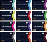 Boxiki Travel RFID Blocking Sleeves, Set with Color Coding | Identity Theft Prevention RFID Blocking Envelopes Set of 12 Credit Card Sleeves (Navy Blue)