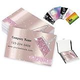 Custom Business Cards With Logo - Personalized Cleaning Service Template, Double Sided 3.5"x 2" Waterproof Cards for Small Business - 100, 200, 500, 1000 Printable