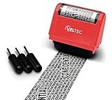 Identity Theft Protection Roller Stamp
