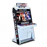 50,000 in 1 Games 32-inch Arcade Machine with 2 Player - Ultimate All-in-One Home Arcade Cabinet | Plug & Play | Fighting Games, Classics & More! (White)