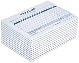 Adams Petty Cash Receipt Pad, Carbonless 1-Part Book, 5 x 3.5 Inches, 50 Copies per Pad, Rent Receipts Set, Pack of 12 (9672ABF)