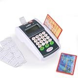 Payment Terminal Toys, Point of Sale Terminal with Light and Sound, Cash Register Toy with Credit Cards and Recipts, Pretend Play Toy for Children Age 3 and Up1