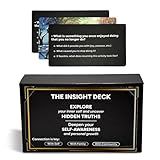 The Insight Deck - Self-Reflection Cards | Personal Growth & Introspection Tool | Journaling Prompts | Learn About self | Matte Finish & Durable Card Stock