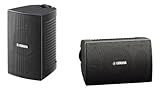 YAMAHA NS-AW194BL High-Performance All-Weather Speakers, Black