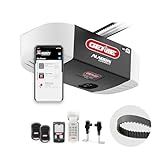 Genie QuietLift Connect – WiFi Smart Garage Door Opener with Added Wireless Keypad, ¾ HPC Smart Belt Drive – Compatible with Alexa and Google Assistant, Model 3053-TKV