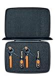 testo Smart Probe Kit - HVAC/R Gauge Set for Air Conditioning, Refrigeration and Heating System - AC Gauge Set with 2X 115i Clamp Meter and 2X 549i High Pressure Gauge – with Bluetooth