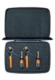 testo Smart Probe Kit - HVAC/R Gauge Set for Air Conditioning, Refrigeration and Heating System - AC Gauge Set with 2X 115i Clamp Meter and 2X 549i High Pressure Gauge – with Bluetooth