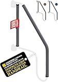 Stromberg Carlson AM-ZIP2239C Lend-A-Hand Zip Grip - RV Handrail Neoprene Grip Cover with Nylon Zipper - Machine Washable - Fits AM-533 Extended Assist Rail - Set of 22 & 39" (Charcoal)