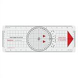 Liquidraw Portland Course Plotter with Marine Protractor