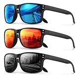 gesruny Polarized Sunglasses for Men Women - Classic Sport Sun Glasses for Driving Running Cycling Fishing UV400 Protection
