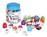 Learning Resources Mini ABC Pops – Alphabet Learning Toys, ABC Puzzle, Phonics Games for Toddlers, Fine Motor Toys, Play Food Set, Preschool Learning Activities, Sensory Bin Letters, Gifts for Kids