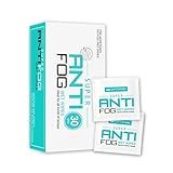 OPTIPAK Anti Fog Wipes for Glasses, Binoculars, Face Shields, Ski Masks or Swim Goggles | Pre-Moistened Cleaning Antifog Lens Wipes for Eyeglasses and Defogger for Glasses (30 Count)