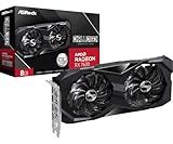 ASRock Radeon RX 7600 Challenger 8GB OC Graphics Card, AMD RDNA 3 Architecture, 8GB GDDR6, PCIe 4.0, Dual Fans, 0dB Silent Cooling, HDMI 2.1, DisplayPort 1.4