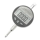 Clockwise Tools Digital Indicator, DIGR-0055 0-0.5 Inch/12.7 mm, Inch/Metric Conversion, Auto Off