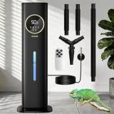AILINKE Humidifier for Plants Indoor, Reptile Fogger with Humidity Control - 2.1Gal/8L Cool Mist Humidifier with Humidity Probe/Expandable Hose, Terrarium, Greenhouse, Grow Tent, Houseplants, Reptiles