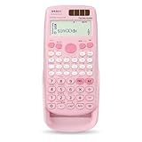 Scientific Calculators, IPEROT Pink Scientific Calculator 417 Function, Desktop Math Solar Calculators School Supplies Suitable for High School and College Students Algebra and Other Math Textbooks