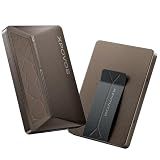 XPOVOS HERO Minimalist Wallet for Men | Slim Mens Wallet with Money Clip Slide to Pop-up RFID Wallet Credit Card Holder for Men with Gift Box