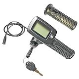 Tuttio Soleil01 New Throttle Integrated Display（with M Button） only for tuttio Soleil 01 Electric Dirt Bike，The New Throttle and The Old Throttle Cannot be Used interchangeably