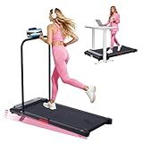 Walking Pad with Incline, 2026 Upgrade Electric Small Walking Pad with Handle Bar, 3.0HP Protable Walking Pad Treadmill with Handles and Incine for Home Small, 0.6-7.6MPH, 350LBS